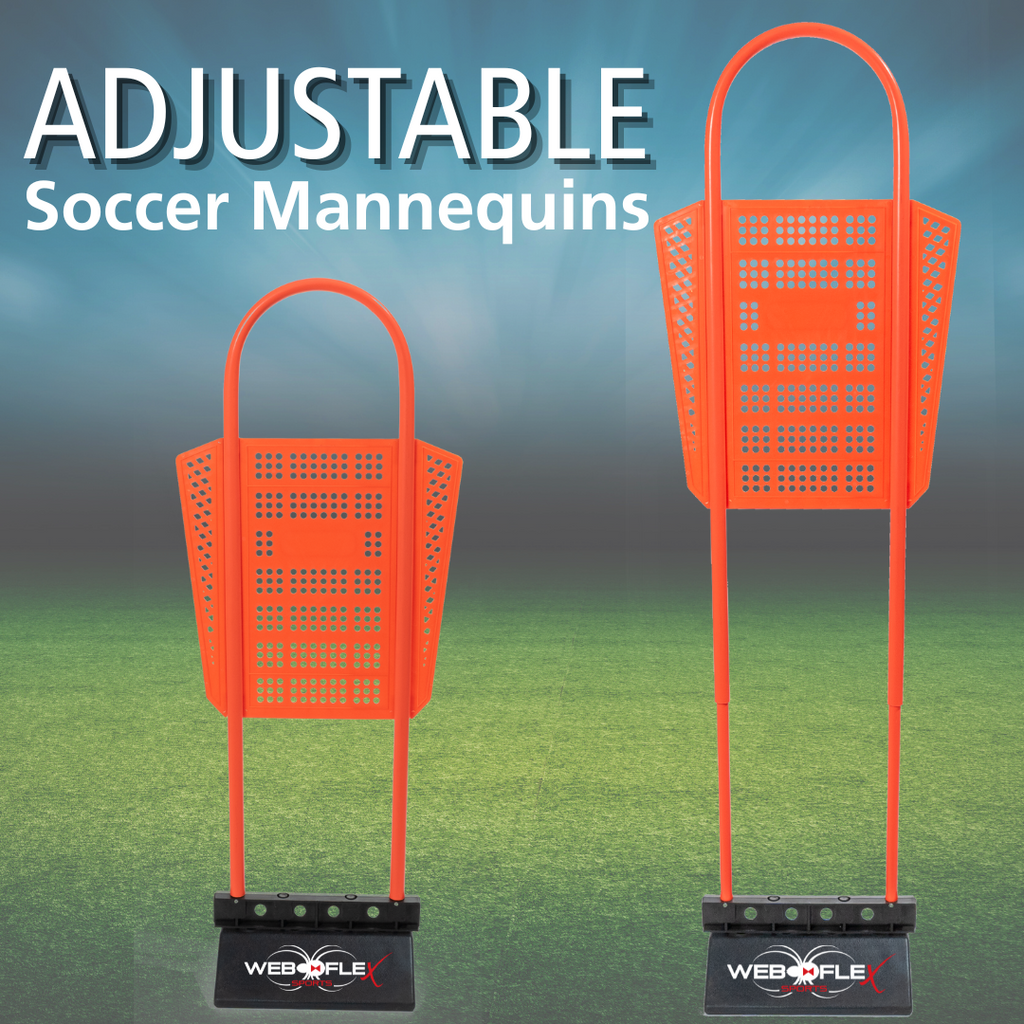 Web Flex Soccer Mannequin 3-Pack | No Base