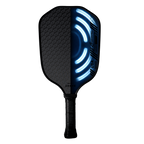 GatorStrike A.R.M.O.R Blackout — 15mm Raw Carbon Spin Pickleball Paddle
