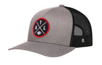 Atlanta Trucker Hat  |  Black ATL X Football Snapback