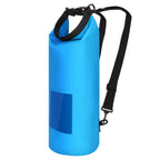 Floating Waterproof Dry Bag Floating Dry Sacks with Observable Window 10L Roll Top Lightweight Dry Storage Bag for Kayaking Rafting Boating Swimming C