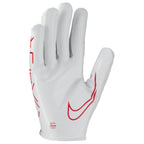 Nike Youth Vapor Jet 7.0 Football Gloves University Red Youth Large