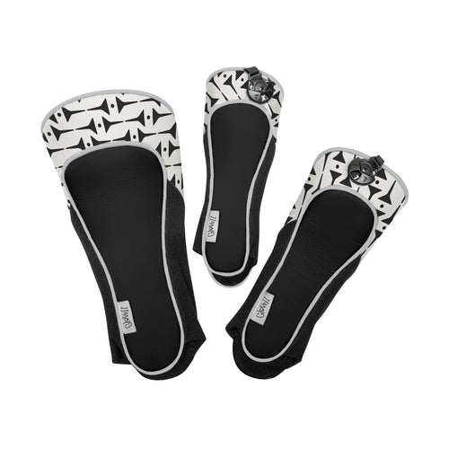 Black Tees 3 Piece Club Cover Set