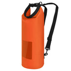 Floating Waterproof Dry Bag Floating Dry Sacks with Observable Window 10L Roll Top Lightweight Dry Storage Bag for Kayaking Rafting Boating Swimming C