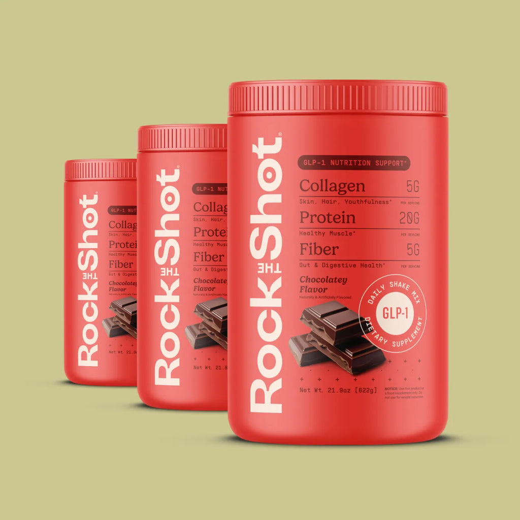 Rock The Shot - GLP-1 Daily Nutrition Shake | Protein, Collagen, Fiber & Essential Vitamins