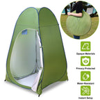 1Person Outdoor Pop Up Toilet Tent Portable Changing Clothes Room Shower Tent Camping Shelter Privacy Tent w/ Carry Bag