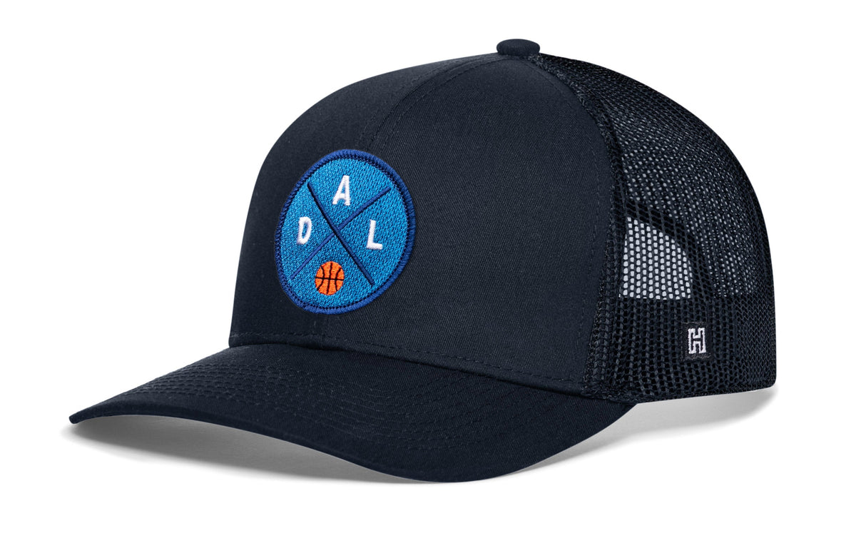 Dallas Trucker Hat  |  DAL X Basketball Snapback