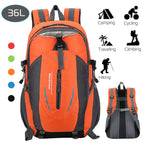 36L Outdoor Backpack Waterproof Daypack Travel Knapsack