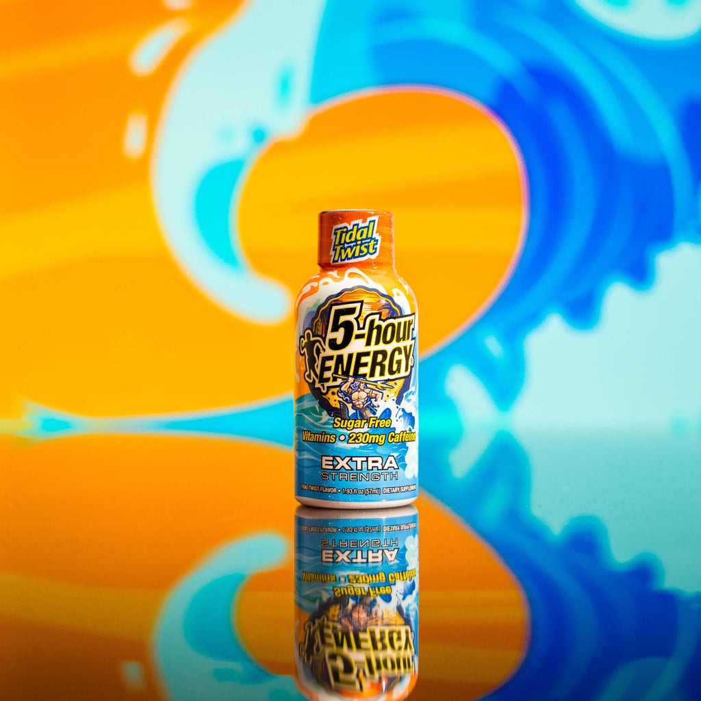 24 Pack 5-hour ENERGY Extra Strength Shots, Tidal Twist Flavor, 1.93 Fl Oz