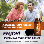 Cooling Frankincense DMSO Roll-On for Joint Pain Relief | Royal Warrior