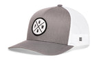 PNW Trucker Hat  |  Gray-White PNW X Snapback