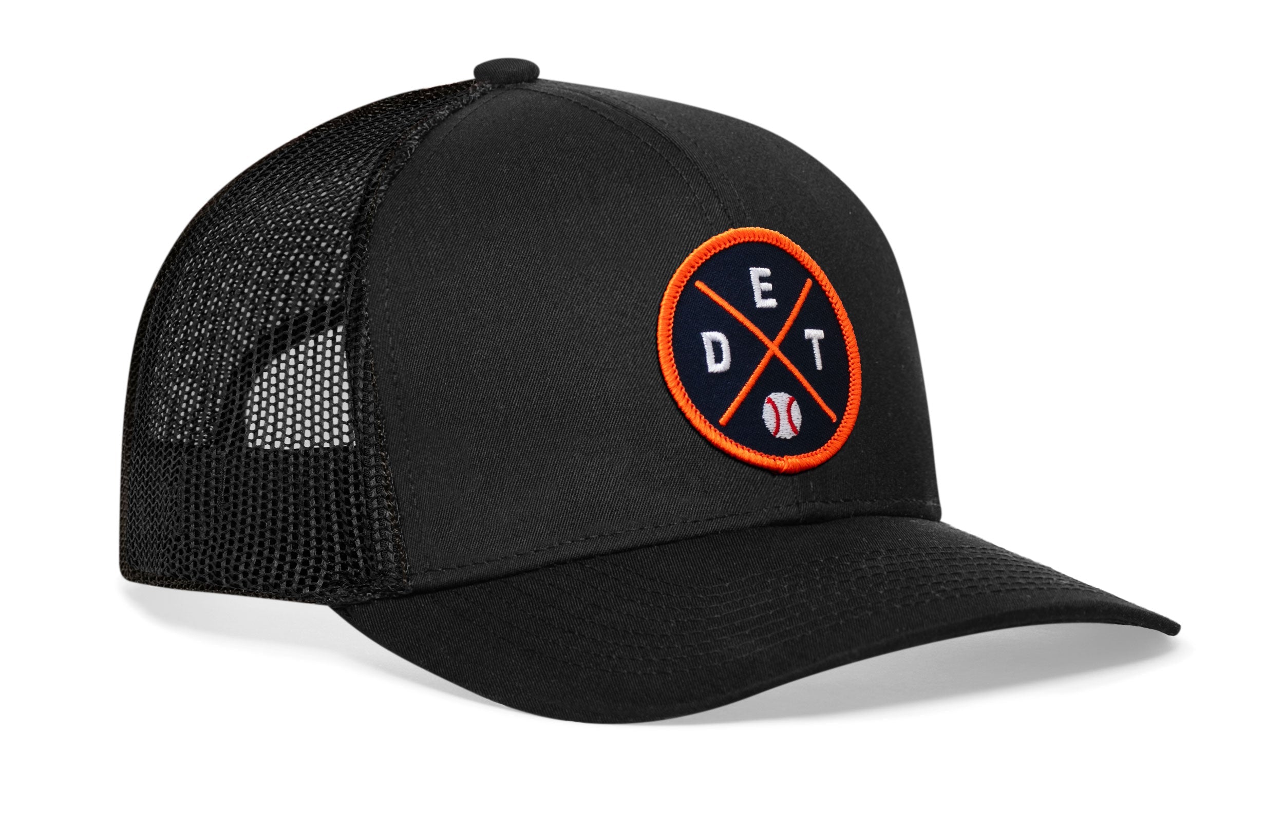 Detroit Trucker Hat  |  DET X Baseball Snapback