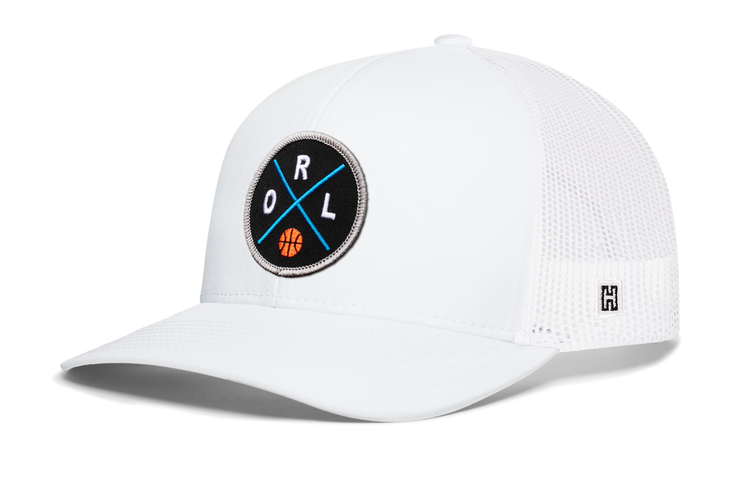 Orlando Trucker Hat  |  ORL X Basketball Snapback