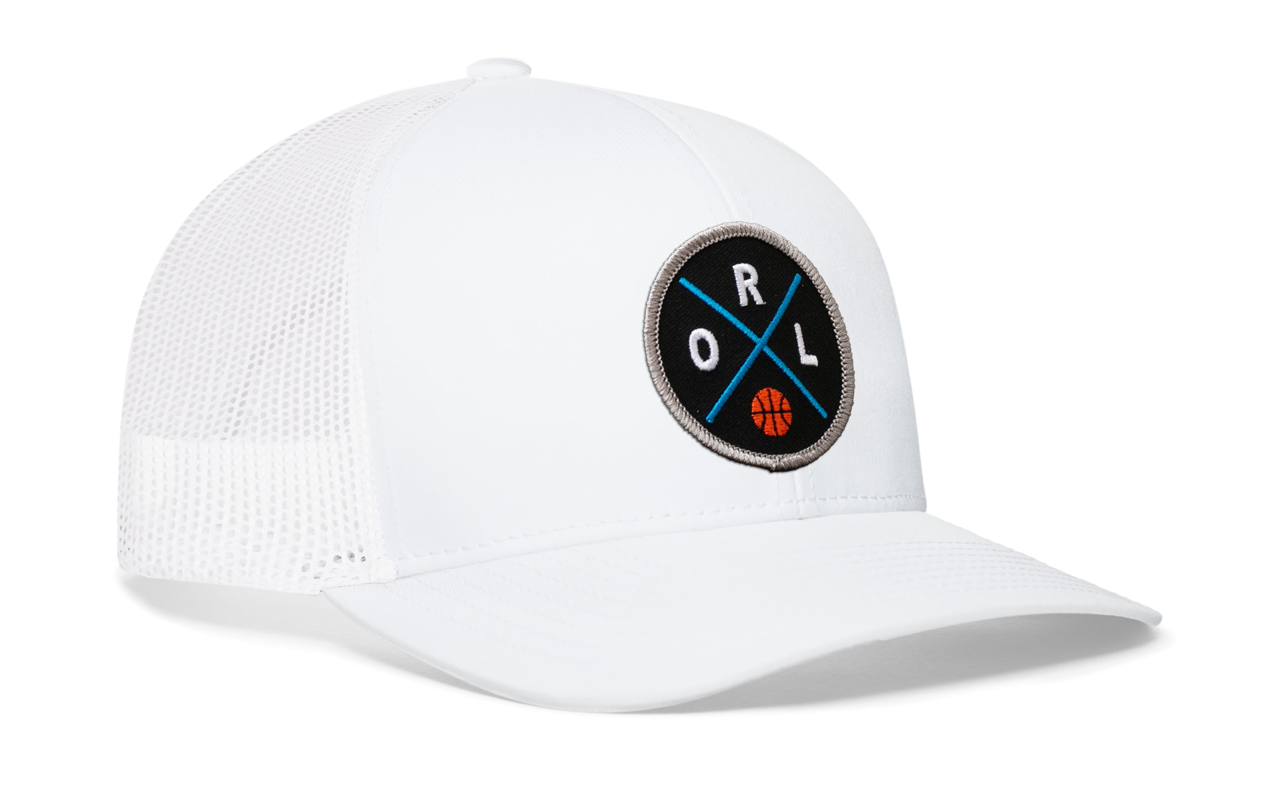 Orlando Trucker Hat  |  ORL X Basketball Snapback