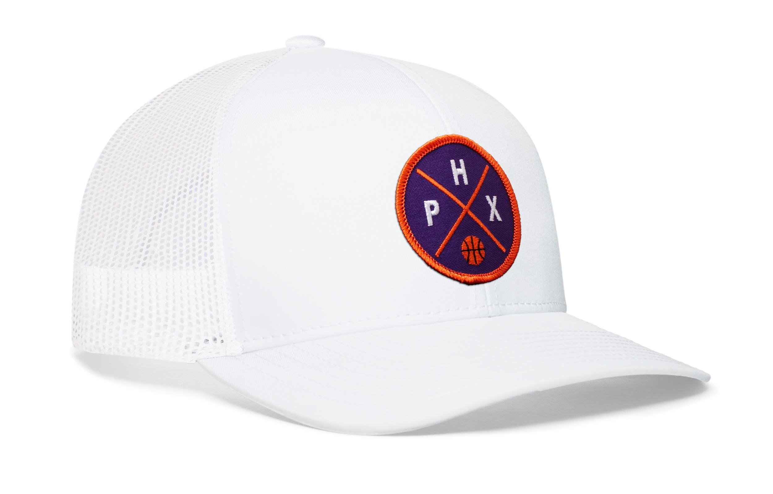 Phoenix Trucker Hat  |  PHX X Basketball Snapback
