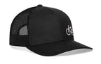 Bicycle Trucker Hat  |  Black Outdoors Snapback