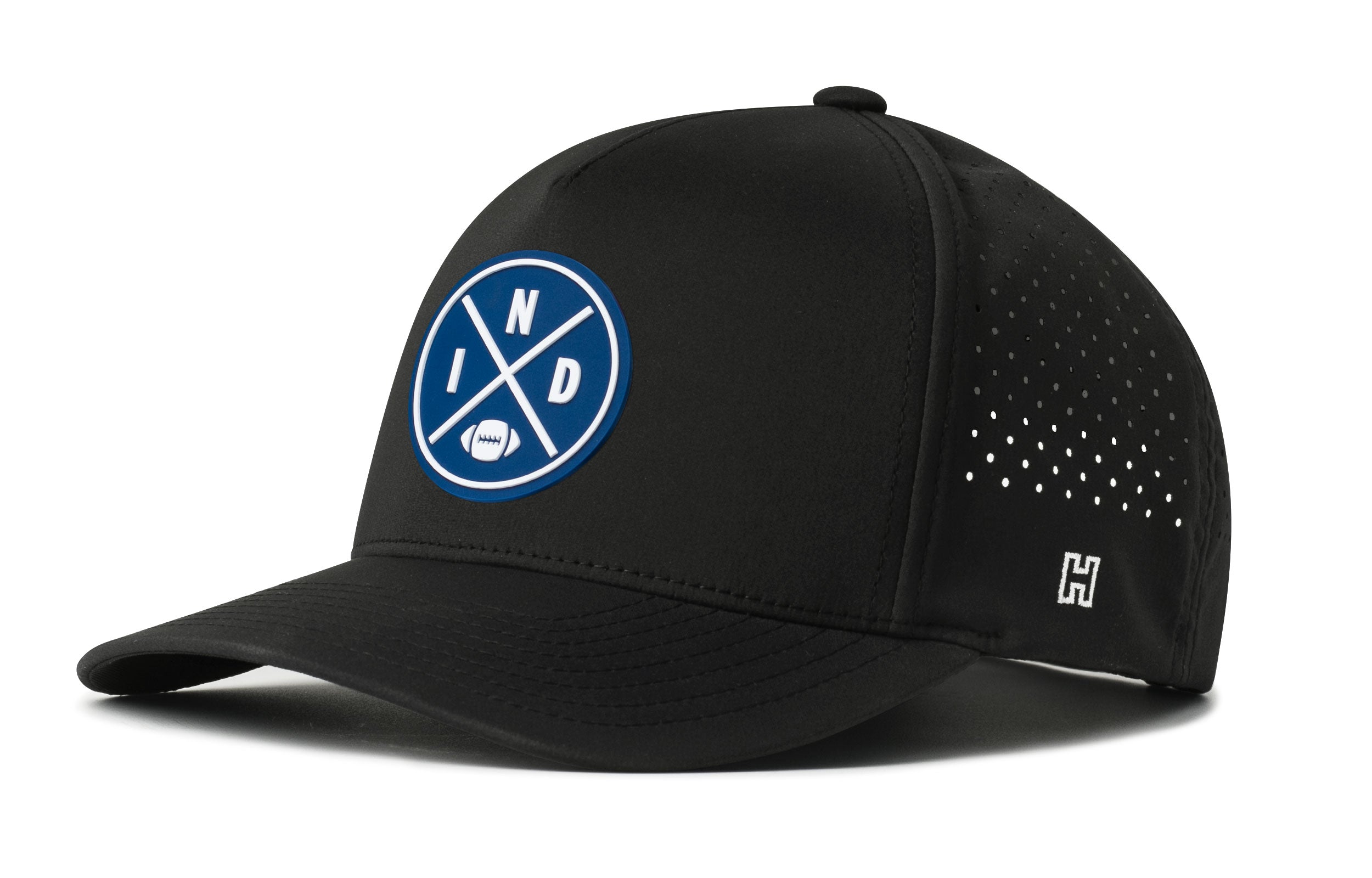 Indianapolis Football Performance 5-Panel Hat  |  IND X  Flexfit® Snapback