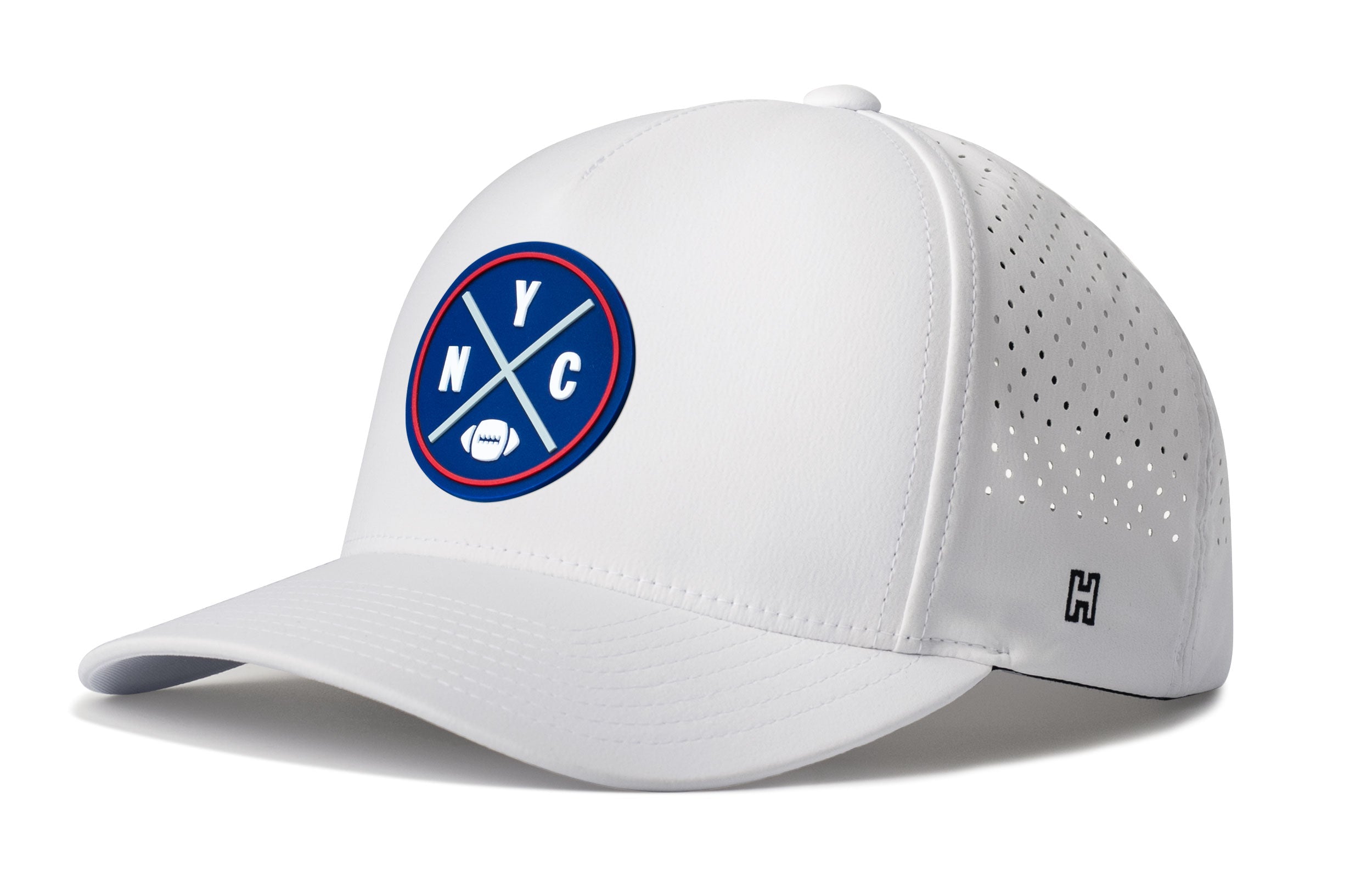 New York Football Performance 5-Panel Hat  |  Blue NYC X Flexfit® Snapback