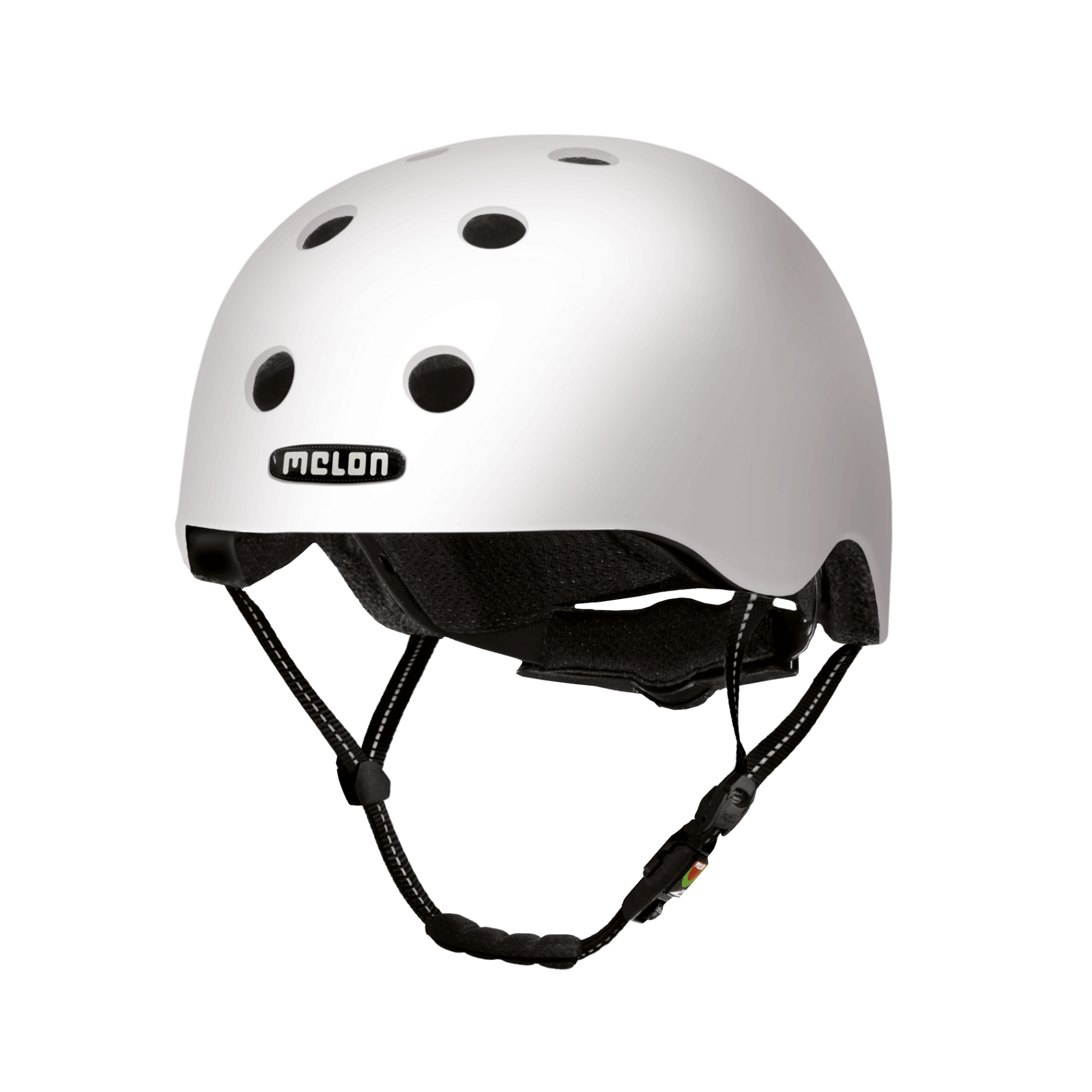 Bright White - Melon Helmet for skateboarding, biking, scooting, and commuting