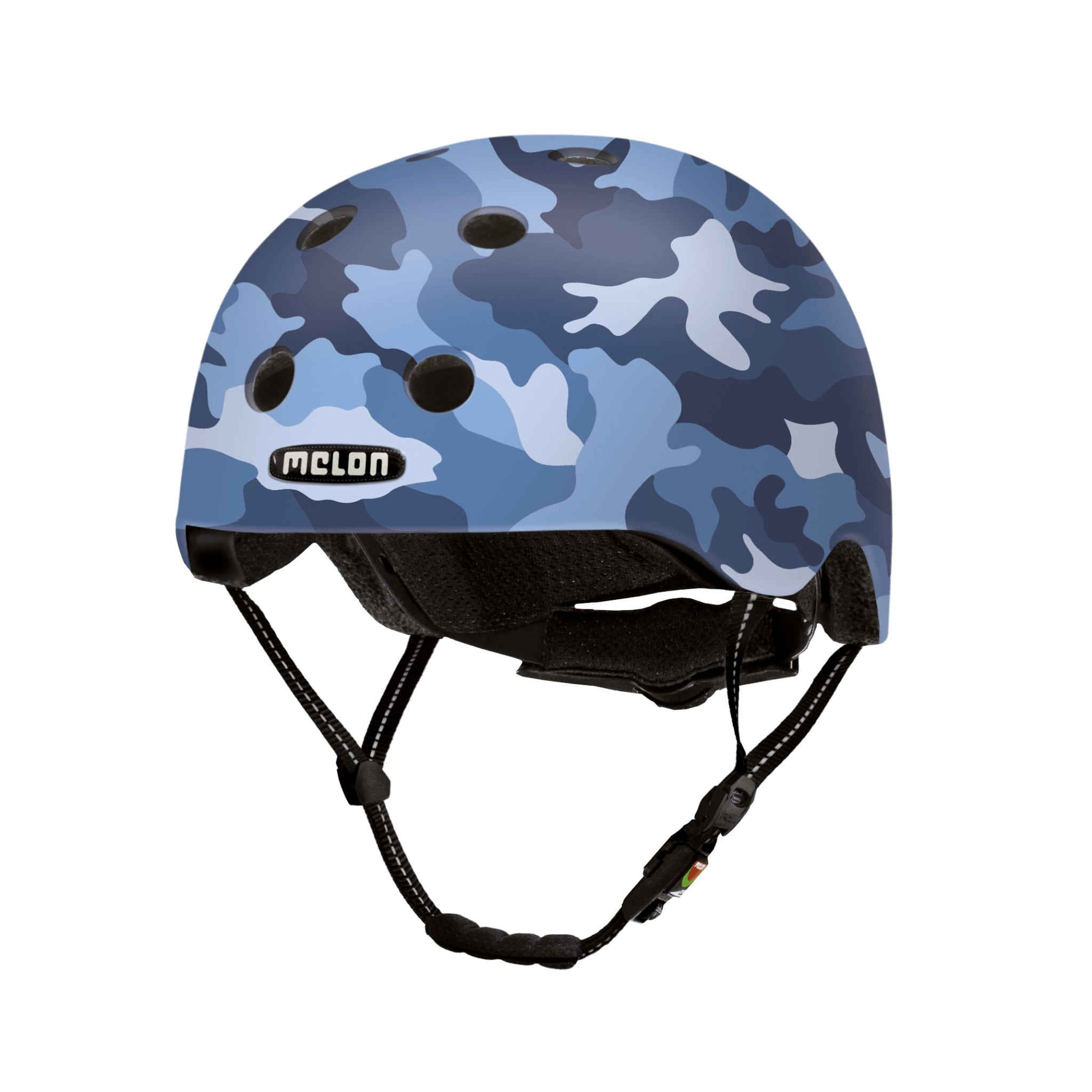 Camo Blue - Melon Helmet for skateboarding, biking, scooting, and commuting