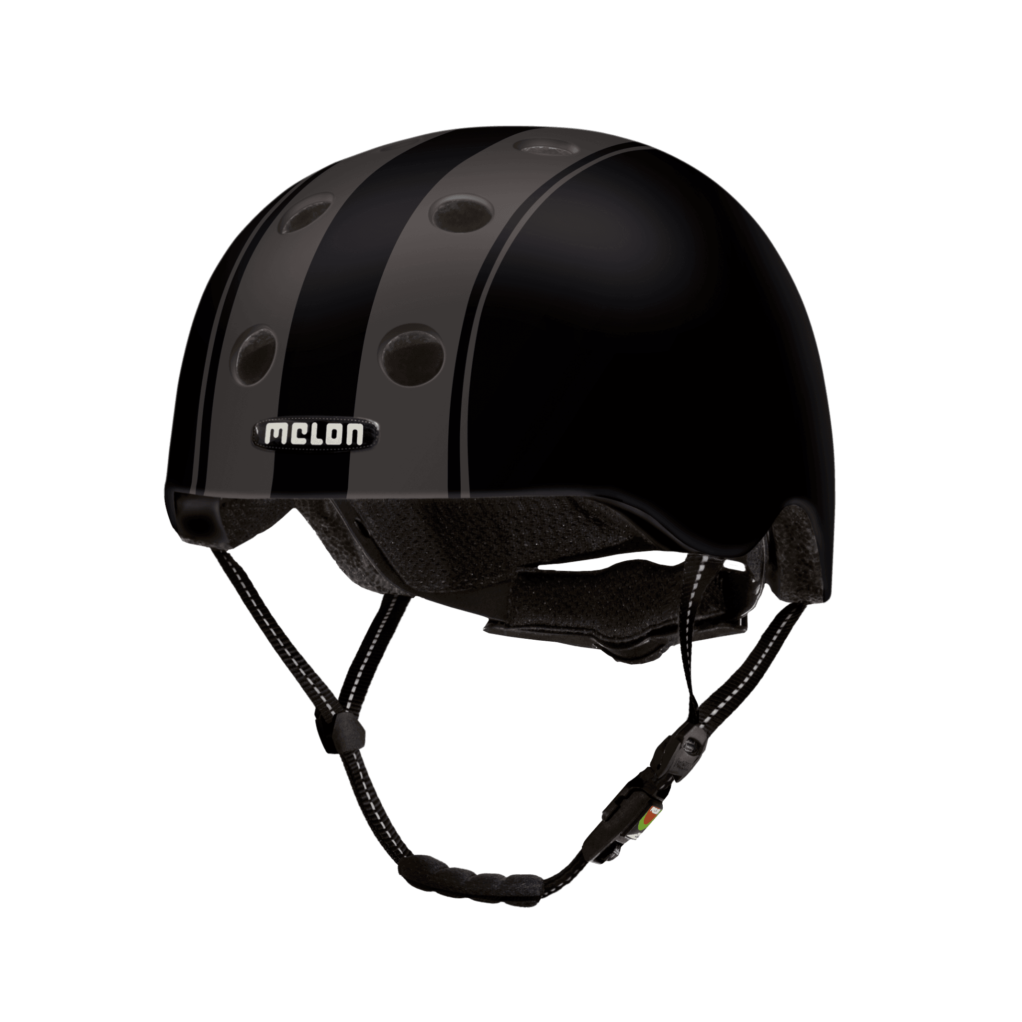 Double Black - Melon Helmet for skateboarding, biking, scooting, and commuting