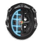 Double Grey - Melon Helmet for skateboarding, biking, scooting, and commuting