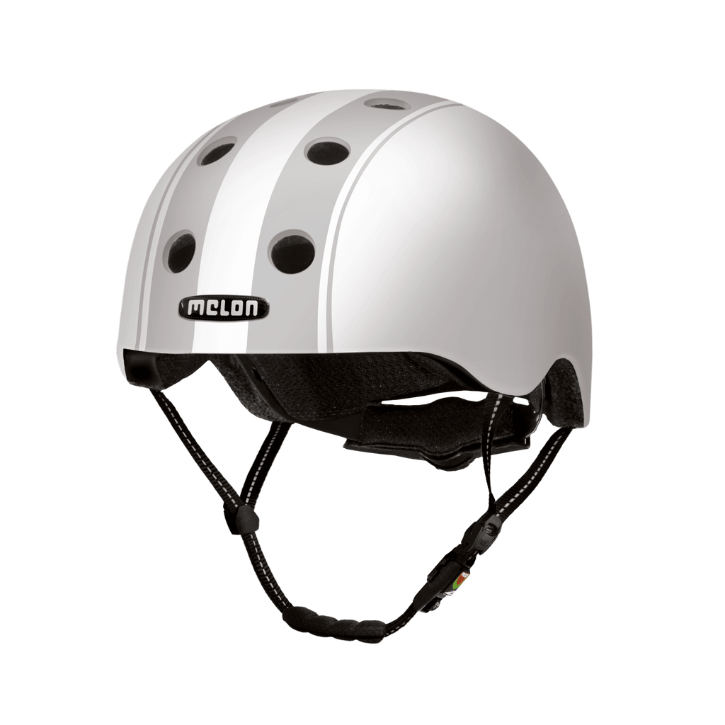 Double Grey - Melon Helmet for skateboarding, biking, scooting, and commuting