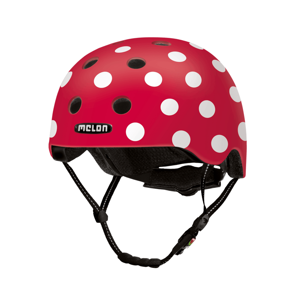Dotty White - Melon Helmet for skateboarding, biking, scooting, and commuting