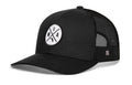 Miami Trucker Hat  |  Gray-White MIA X Snapback