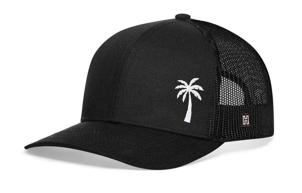Palm Tree Trucker Hat  |  Island Snapback