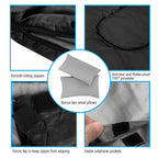 2 Person Waterproof Sleeping Bag with 2 Pillows-Black