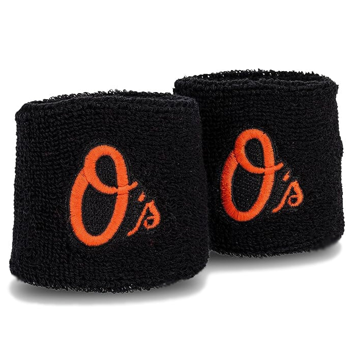 Franklin MLB 2.5" Wristbands – Official Team Logo Sweatbands