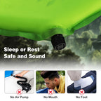Inflatable Sleeping Pad with Carrying Bag